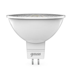 Лампа светодиодная Gauss GU5.3 5W 4100K матовая 201505205