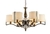 Люстра NEWPORT 31305+1/C black brass