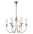 Подвесная люстра Newport Сharlize 4586/С gold М0070214