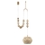 Подвесной светильник Odeon Light Karelia Pendant 5444/1C