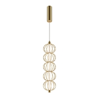 Подвесной светодиодный светильник Maytoni Golden Cage MOD216PL-L10G3K